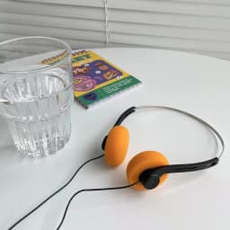 Portable Classic Vintage-80's Headphones Sports Fashion Adjustable Retro Headphone Wired PVC Walkman Laptop