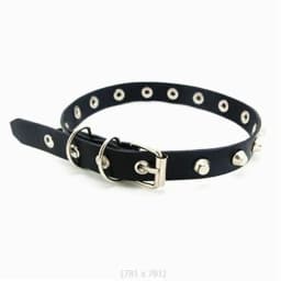 2022 New Spike Choker Punk Collar Female Women Men Black Leather Studded Rivets Chocker Necklace Goth Jewelry Gothic Accessories