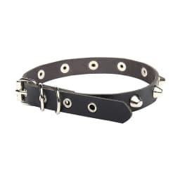 2022 New Spike Choker Punk Collar Female Women Men Black Leather Studded Rivets Chocker Necklace Goth Jewelry Gothic Accessories