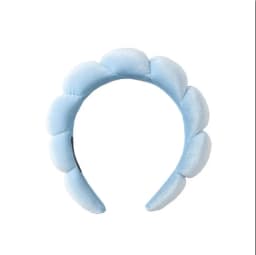 2024 Fashion Sponge Headband for Women Girls Puffy Hair Band Makeup Bubble Retro Terry Cloth Headbands Hair Accessories Headwear