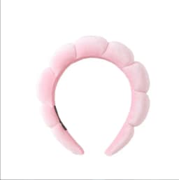 2024 Fashion Sponge Headband for Women Girls Puffy Hair Band Makeup Bubble Retro Terry Cloth Headbands Hair Accessories Headwear