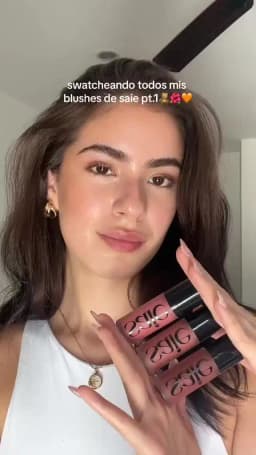 Saie Blush Liquide, Contouring, Poudre Scintillante, Séchage Rapide, Non Collant, Maquillage Naturel Du Visage, Texture Douce