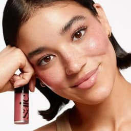 Saie Blush Liquide, Contouring, Poudre Scintillante, Séchage Rapide, Non Collant, Maquillage Naturel Du Visage, Texture Douce