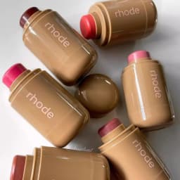 RHODE Skin Balm Jelly Bean Lip Gloss Piggy Juice Box Pocket Blush Stick Non-fading Waterproof Blusher Moisturizing Lipstick
