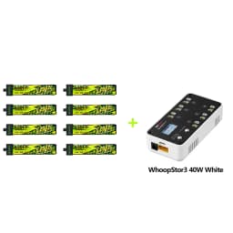 BETAFPV LAVA II 1S 680mAh Battery ForAir75, Meteor75 Pro Whoop Drone FPV For 6 Ports 1S Battery Charger & Adapter