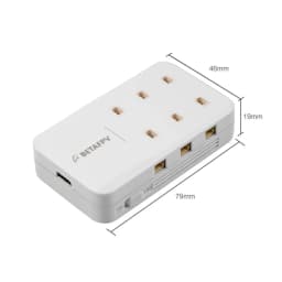 BETAFPV LAVA II 1S 680mAh Battery ForAir75, Meteor75 Pro Whoop Drone FPV For 6 Ports 1S Battery Charger & Adapter