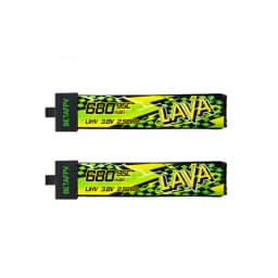 BETAFPV LAVA II 1S 680mAh Battery ForAir75, Meteor75 Pro Whoop Drone FPV For 6 Ports 1S Battery Charger & Adapter
