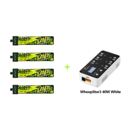 BETAFPV LAVA II 1S 680mAh Battery ForAir75, Meteor75 Pro Whoop Drone FPV For 6 Ports 1S Battery Charger & Adapter