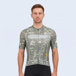 MKEW Men's Breathable Cycling Jersey Pro Team Maillot Summer Spring Road Bike Shirt Lightweight Bicycle Clothing