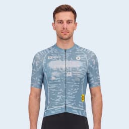 MKEW Men's Breathable Cycling Jersey Pro Team Maillot Summer Spring Road Bike Shirt Lightweight Bicycle Clothing