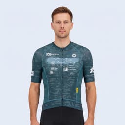 MKEW Men's Breathable Cycling Jersey Pro Team Maillot Summer Spring Road Bike Shirt Lightweight Bicycle Clothing