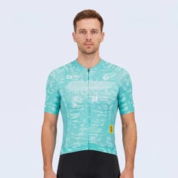 MKEW Men's Breathable Cycling Jersey Pro Team Maillot Summer Spring Road Bike Shirt Lightweight Bicycle Clothing