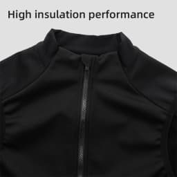 YKYWBIKE Cycling Gilet Bicycle Vest Thermal Winter Windproof 2 Way Zippers Road Bike Anti-Splash Cycling Windbreaker