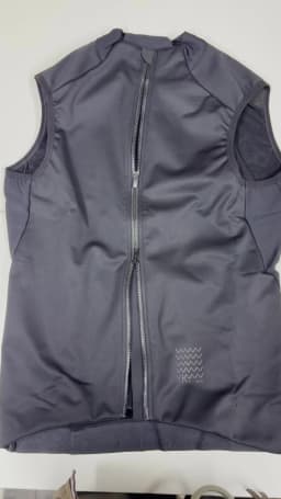 YKYWBIKE Cycling Gilet Bicycle Vest Thermal Winter Windproof 2 Way Zippers Road Bike Anti-Splash Cycling Windbreaker