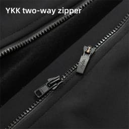 YKYWBIKE Cycling Gilet Bicycle Vest Thermal Winter Windproof 2 Way Zippers Road Bike Anti-Splash Cycling Windbreaker