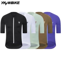 YKYWBIKE 2026 Cycling Jersey Men Summer Pro Team Bicycle Shirt Short Sleeve Breathable Road Bike Maillot Cycling Clothing MTB