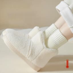 3 Pairs Winter Warm Cashmere Wool Socks Women Markron Thicken Snow Boot Socks Warm Plush Hairy Soft Mid Tube Floor Sleep Socks