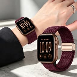 Nylon Band For Apple Watch Strap 44/46mm 45mm 42mm magnetic buckle Bracelet iWatch series se 12 11 10 7 5 6 8 9 Ultra 4 3 49mm
