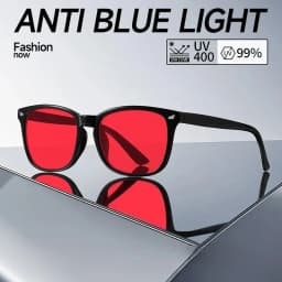 New Anti Blue Light Glasses Anti Radiation Tinted Lenses Better Sleep Filter Eyewear Men Women Orange Yellow Lenses Eyeglasses