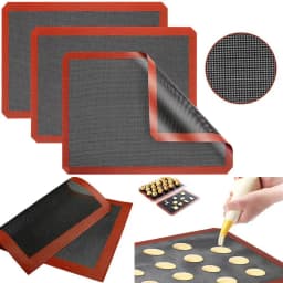 1PC Reusable Silicone Baking Mats Non-Stick Oven Sheet Liner Bakery Tool Cookie/Bread/Macaroon Kitchen Bakeware Accessories