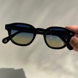 44/46/49size Black Acetate Sunglasses Man Johnny Depp Lemtosh Polarized Glasses Woman Luxury Brand Vintage Fashion Eyeglasses