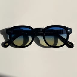 44/46/49size Black Acetate Sunglasses Man Johnny Depp Lemtosh Polarized Glasses Woman Luxury Brand Vintage Fashion Eyeglasses