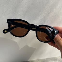 44/46/49size Black Acetate Sunglasses Man Johnny Depp Lemtosh Polarized Glasses Woman Luxury Brand Vintage Fashion Eyeglasses