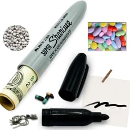 Creative Sight Secret Marker Pen Mini Hidden Safe Diversion Storage For Home Office Travel Hide Necklace Money Small Valuables