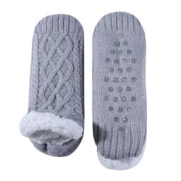 1Pair Thick Warm Sleep Socks Slippers Women Girls Autumn Winter Velvet Home Floor Socks Non Slip Mid Tube Kawaii Cute Socks New