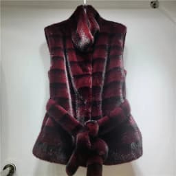 DEAT 2026 Autumn Winter New Warm Faux Mink Fashion Versatile Vest For Women Thickened Fur Sleeveless Coat Female 11A06784