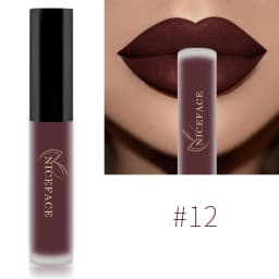 Nude Liquid Lipstick Ultra Matte Velvet Long Lasting Women Beauty Red Nonstick Cup Waterproof Purple Lip Gloss Lips Cosmetics