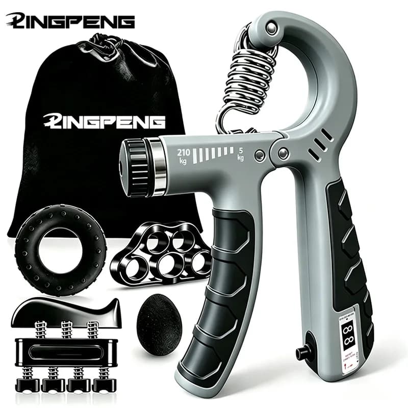 5KG-210KG Adjustable Heavy Hand Gripper Fitness Hand Exerciser Grip Wrist Training Finger Gripper Hand Strengthener Man or Women