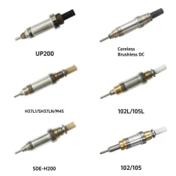 Micromotor Spindle 1 Kit For UP200 Strong 210 105L Marathon H37L1 Handpiece Electric manicure machine Nail Drill Milling Cutters