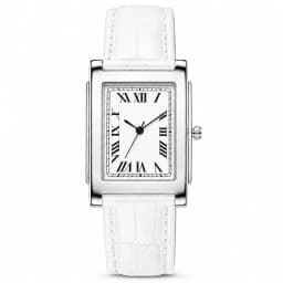 New Men’s Square Quartz Wristwatch Vintage Roman Numeral Dial Leather Band Analog Watch Business Dress Male Watch Orologio Uomo