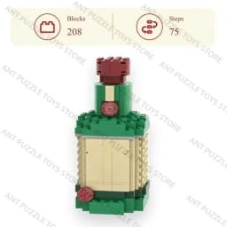 2026 Building Blocks Toys,Whiskey Bottle,Assemble Construction Toys,Puzzle Toys,Home Decor,Holiday Gifts 14+y,10 Styles in Stock
