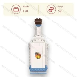 2026 Building Blocks Toys,Whiskey Bottle,Assemble Construction Toys,Puzzle Toys,Home Decor,Holiday Gifts 14+y,10 Styles in Stock