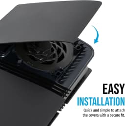 ABS Cover Plates for PS5 Pro Digital Edition Matte FacePlates Accessories Compatible with PlayStation 5 Pro Console 2024