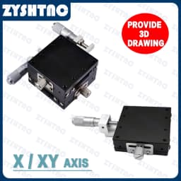 X Axis XY Axis LGX40/60 LGY40*40 60*60 Knob Micrometer Sliding Stage Guide Rail Type Platform Manual Displacement Sliding Table
