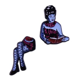 Halloween Horror Movie Anime Enamel Cartoon Pin Lapel Pins for Backpack Brooch for Clothes Accessories Jewelry Gift