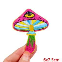 Cartoon Embroidered Patches Iron On Patches For Clothing Thermoadhesive Patches On Clothes DIY Cute Cat Patch Jacket Applique