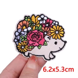 Cartoon Embroidered Patches Iron On Patches For Clothing Thermoadhesive Patches On Clothes DIY Cute Cat Patch Jacket Applique