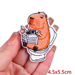 Cartoon Embroidered Patches Iron On Patches For Clothing Thermoadhesive Patches On Clothes DIY Cute Cat Patch Jacket Applique