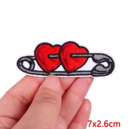 Cartoon Embroidered Patches Iron On Patches For Clothing Thermoadhesive Patches On Clothes DIY Cute Cat Patch Jacket Applique