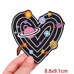 Cartoon Embroidered Patches Iron On Patches For Clothing Thermoadhesive Patches On Clothes DIY Cute Cat Patch Jacket Applique