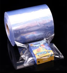 PVC heat Shrink Clear Film Membrane Plastic Cosmetic Book Box shoes Packaging Canister Hot Shrinkable tube Transparent cylinder