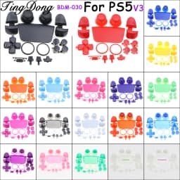 Full Set For PS5 V3.0 BDM-030 Controller Joysticks Cap L1 R1 L2 R2 Trigger Key Direction Action Key Home Gamepad Buttons