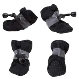 4pcs/set Waterproof Pet Dog Shoes Anti-slip Rain Boots Footwear for Small Cats Dogs Puppy Dog Pet Booties Pet Paw Accessories