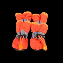 4pcs/set Waterproof Pet Dog Shoes Anti-slip Rain Boots Footwear for Small Cats Dogs Puppy Dog Pet Booties Pet Paw Accessories
