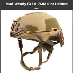 Wendy's Helmet 3.0 Thickened Tactical Airgun Safety Ballistic Helmet Adjustable Outdoor Hunting CS Sports Bike Equipment