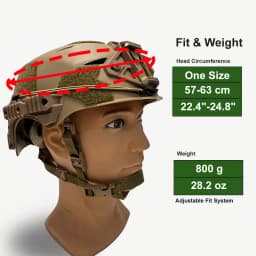 Wendy's Helmet 3.0 Thickened Tactical Airgun Safety Ballistic Helmet Adjustable Outdoor Hunting CS Sports Bike Equipment